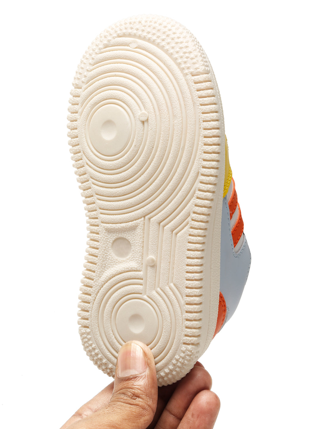 Donut Comfortable & LightWeight Sneakers With Elastic Laces  - White (Unisex)