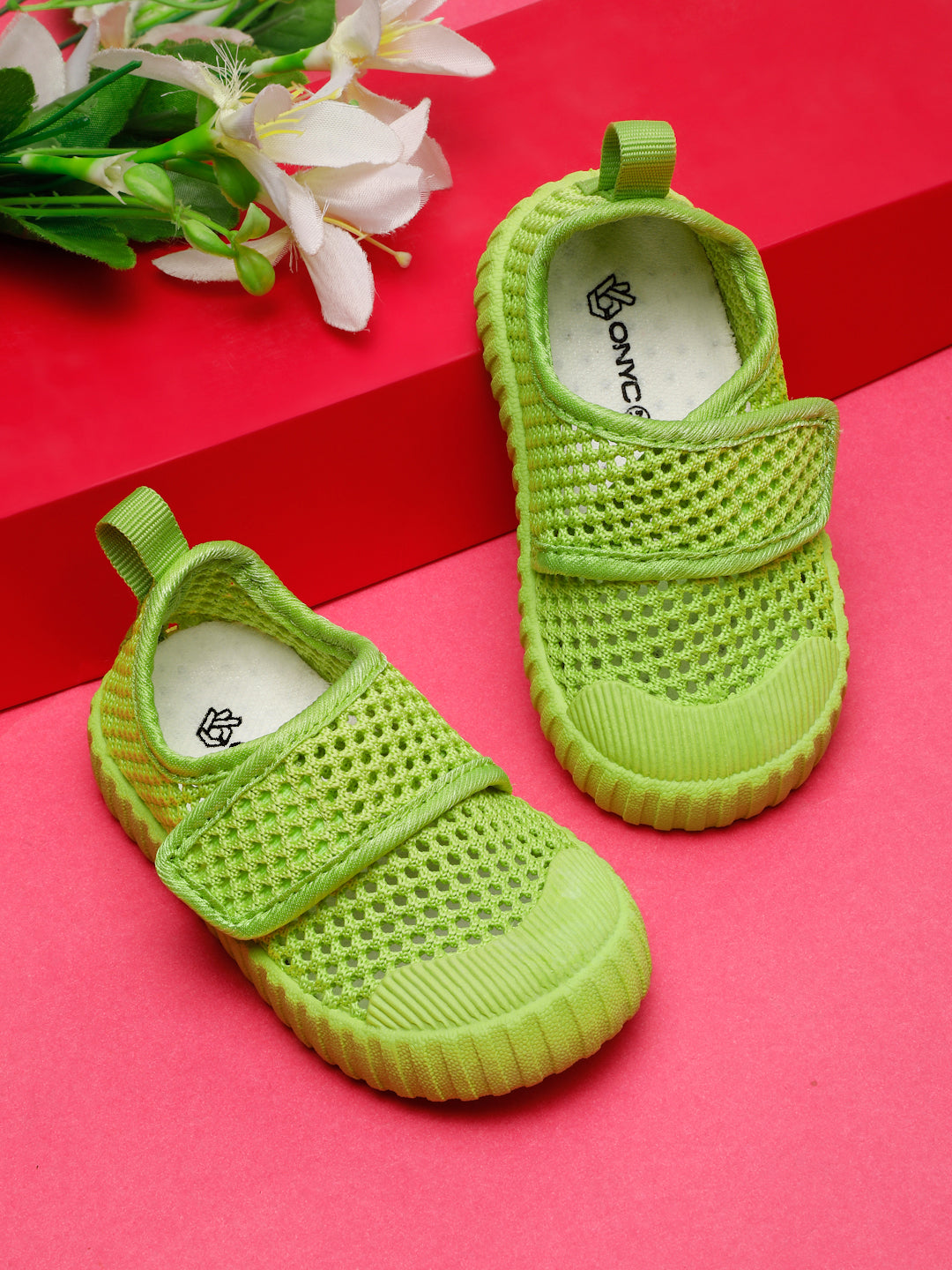 AIRY Toddlers's First Step Breathable Shoes - LimeGreen (Unisex)