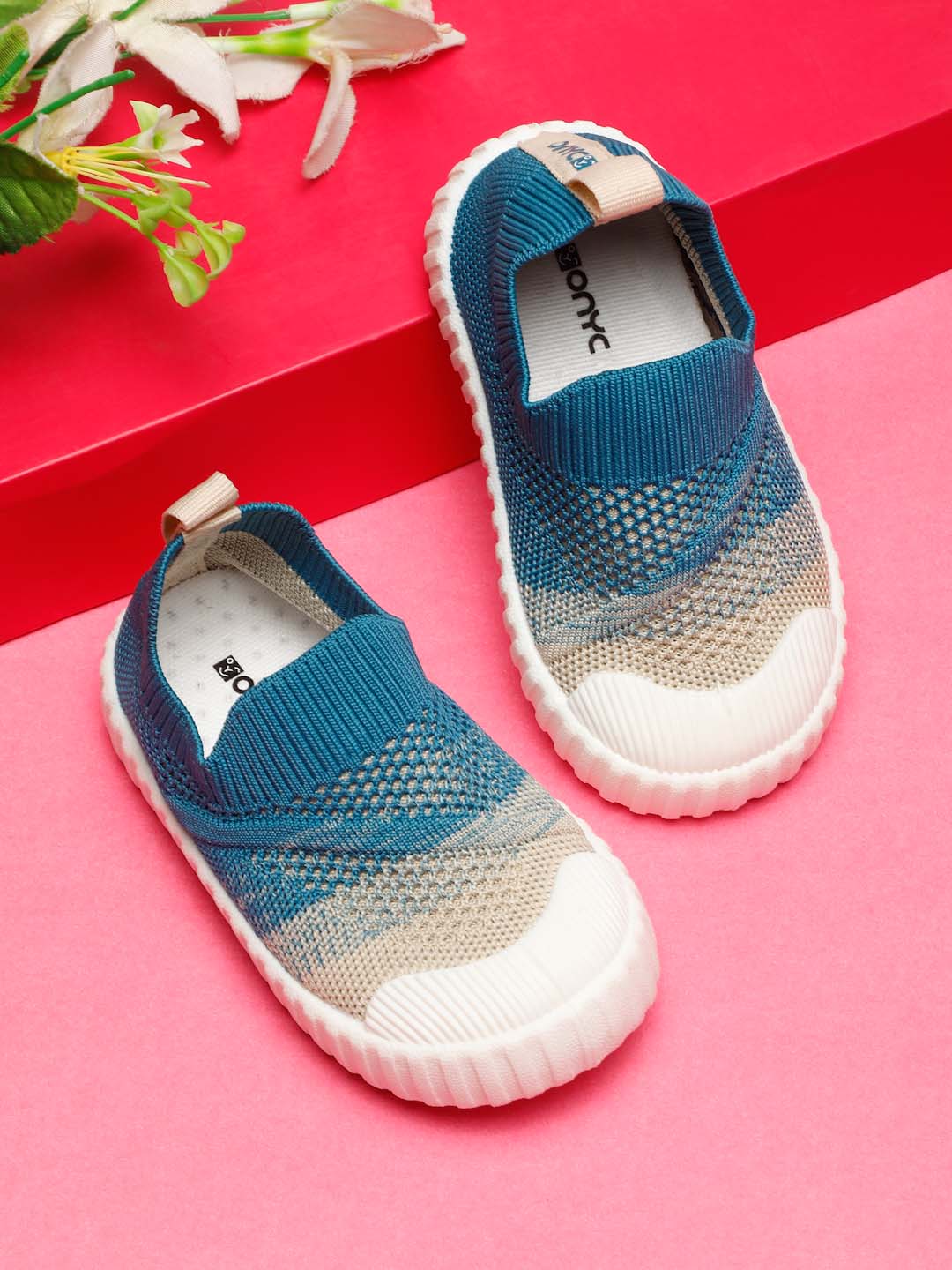 Shady Toddlers' First Step Breathable Shoes - TealBlue (Unisex)